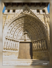 Huesca.Portada-de-la-Catedral